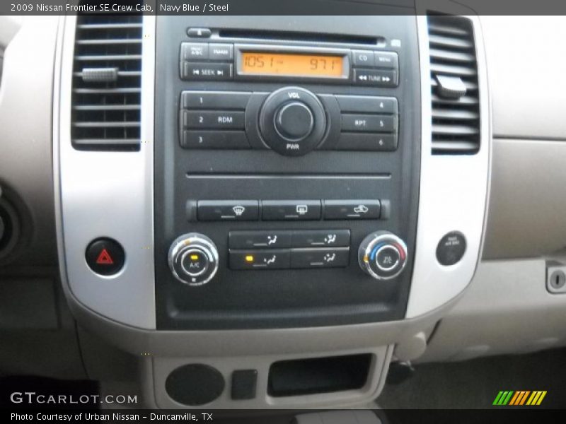 Navy Blue / Steel 2009 Nissan Frontier SE Crew Cab