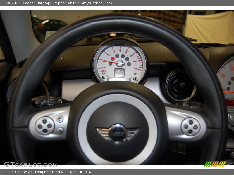 Pepper White / Grey/Carbon Black 2007 Mini Cooper Hardtop