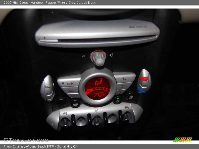 Pepper White / Grey/Carbon Black 2007 Mini Cooper Hardtop