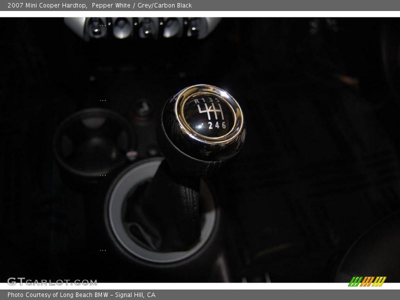 Pepper White / Grey/Carbon Black 2007 Mini Cooper Hardtop