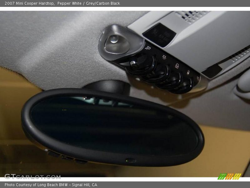Pepper White / Grey/Carbon Black 2007 Mini Cooper Hardtop