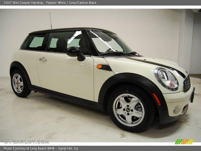 Pepper White / Grey/Carbon Black 2007 Mini Cooper Hardtop