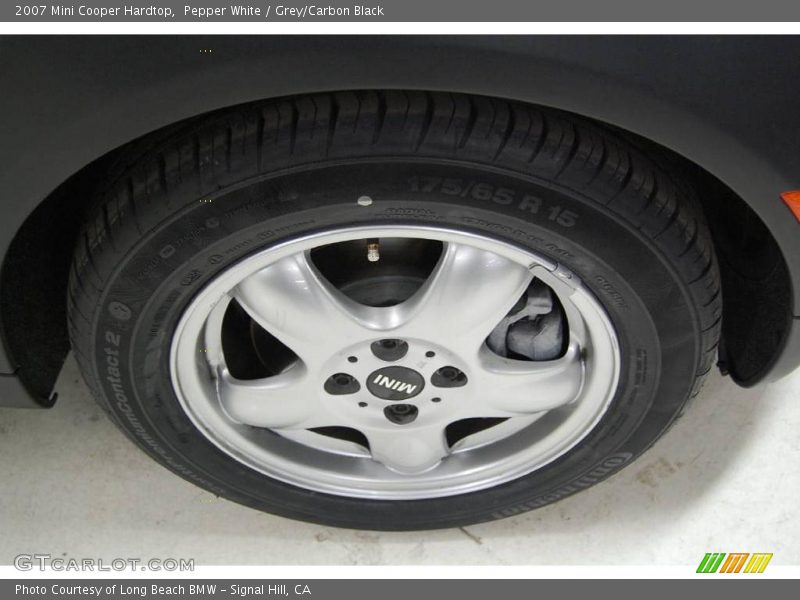 Pepper White / Grey/Carbon Black 2007 Mini Cooper Hardtop