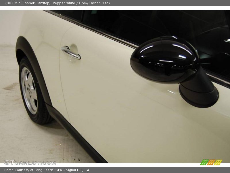 Pepper White / Grey/Carbon Black 2007 Mini Cooper Hardtop
