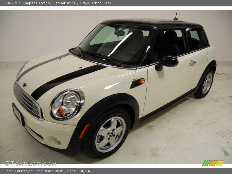 Pepper White / Grey/Carbon Black 2007 Mini Cooper Hardtop