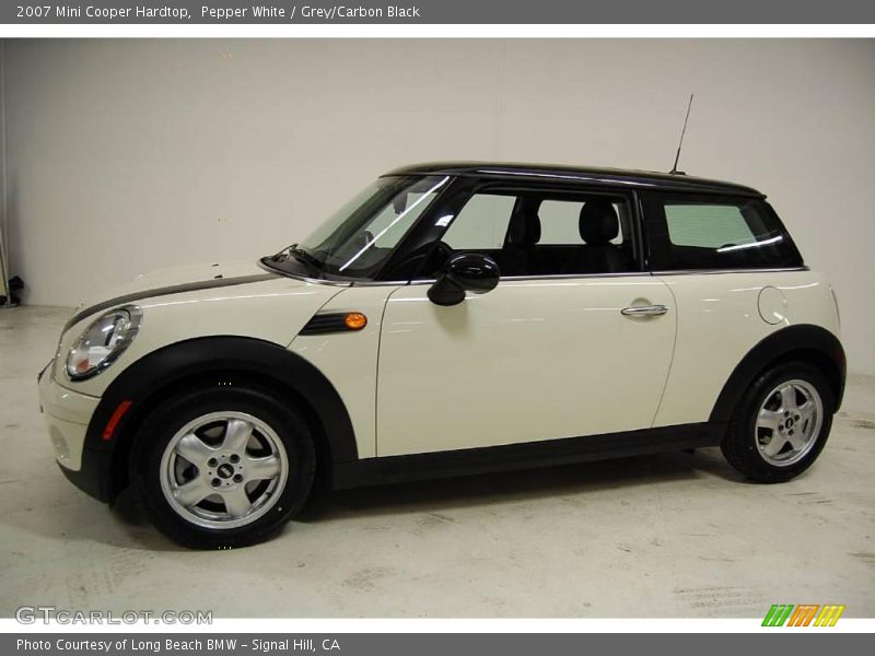 Pepper White / Grey/Carbon Black 2007 Mini Cooper Hardtop