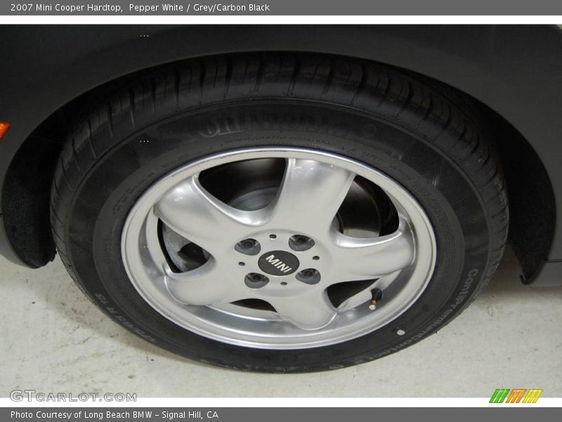 Pepper White / Grey/Carbon Black 2007 Mini Cooper Hardtop