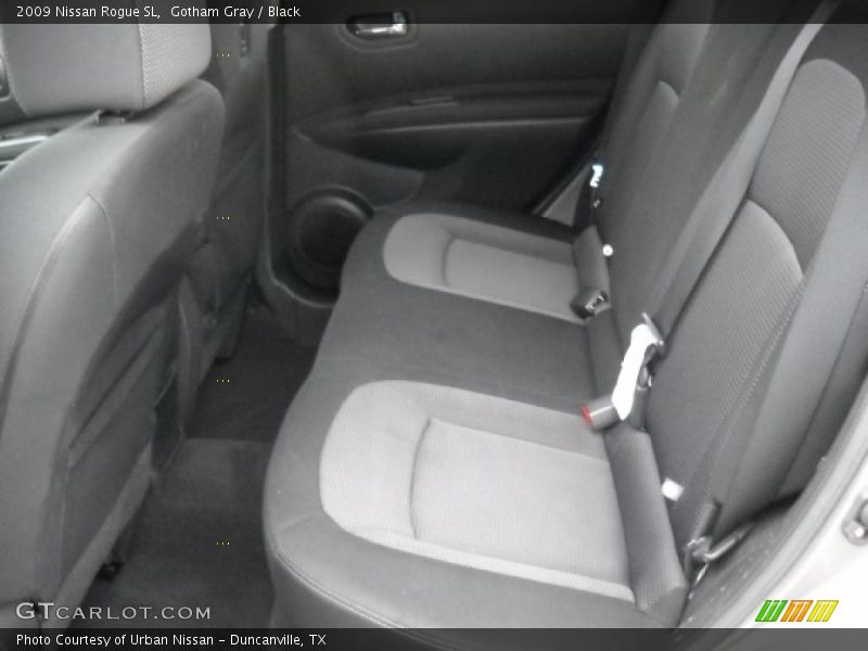 Gotham Gray / Black 2009 Nissan Rogue SL