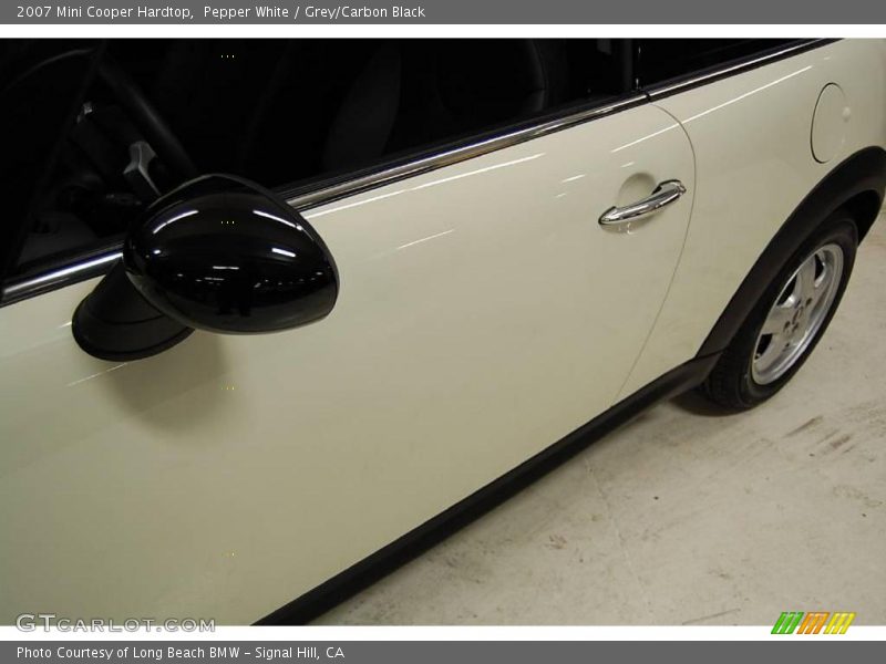 Pepper White / Grey/Carbon Black 2007 Mini Cooper Hardtop