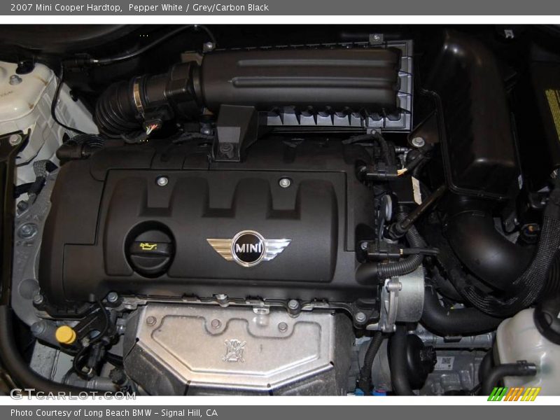 Pepper White / Grey/Carbon Black 2007 Mini Cooper Hardtop