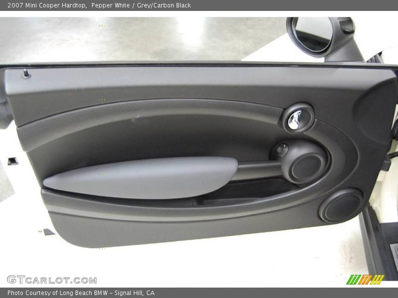 Pepper White / Grey/Carbon Black 2007 Mini Cooper Hardtop