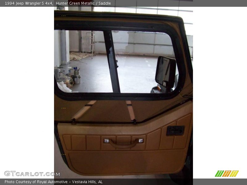Hunter Green Metallic / Saddle 1994 Jeep Wrangler S 4x4