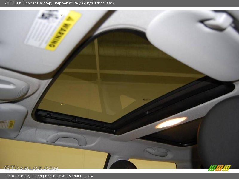 Pepper White / Grey/Carbon Black 2007 Mini Cooper Hardtop