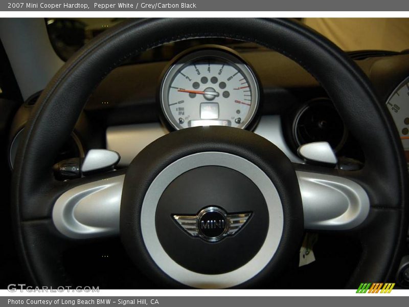 Pepper White / Grey/Carbon Black 2007 Mini Cooper Hardtop