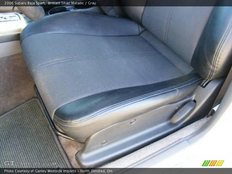 Brilliant Silver Metallic / Gray 2006 Subaru Baja Sport