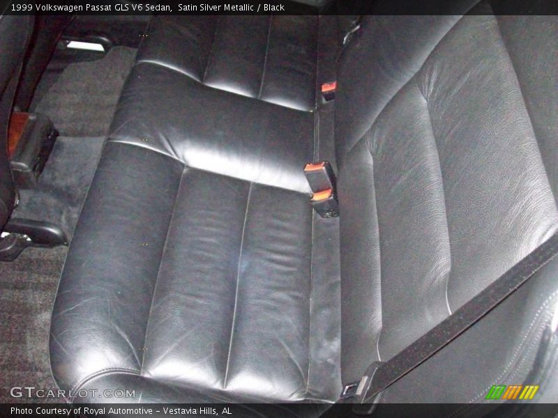 Satin Silver Metallic / Black 1999 Volkswagen Passat GLS V6 Sedan
