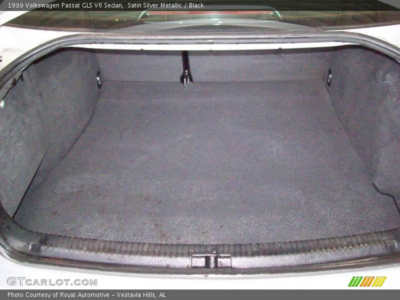 Satin Silver Metallic / Black 1999 Volkswagen Passat GLS V6 Sedan