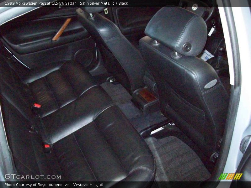 Satin Silver Metallic / Black 1999 Volkswagen Passat GLS V6 Sedan