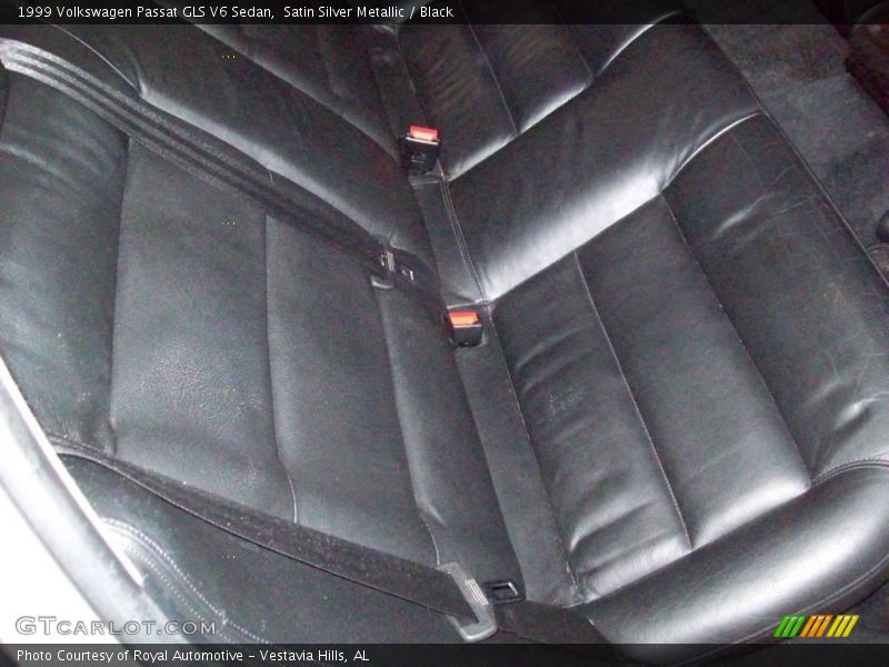 Satin Silver Metallic / Black 1999 Volkswagen Passat GLS V6 Sedan