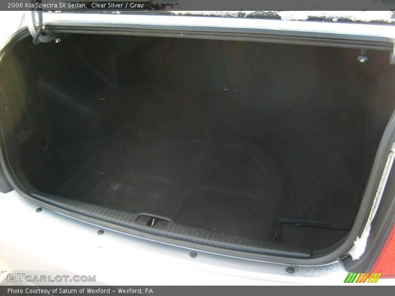 Clear Silver / Gray 2006 Kia Spectra SX Sedan