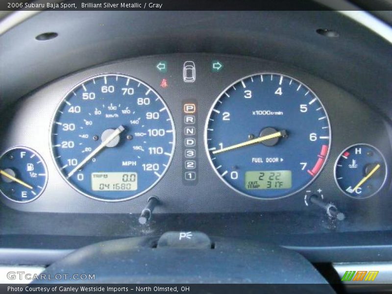 Brilliant Silver Metallic / Gray 2006 Subaru Baja Sport