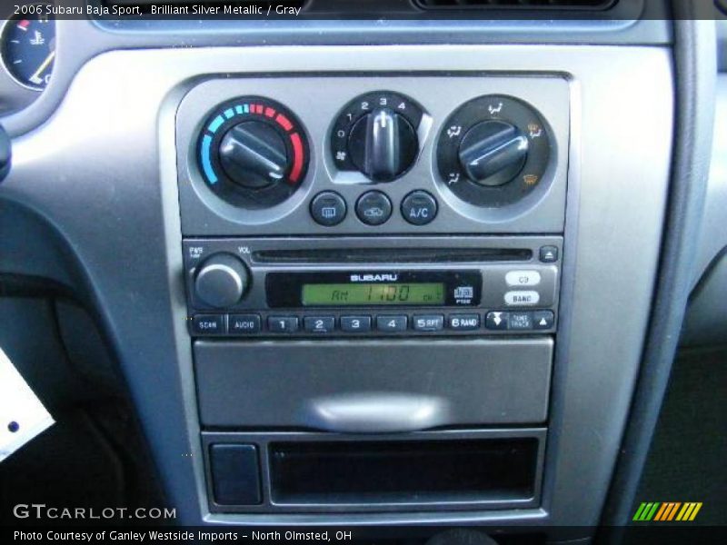 Brilliant Silver Metallic / Gray 2006 Subaru Baja Sport