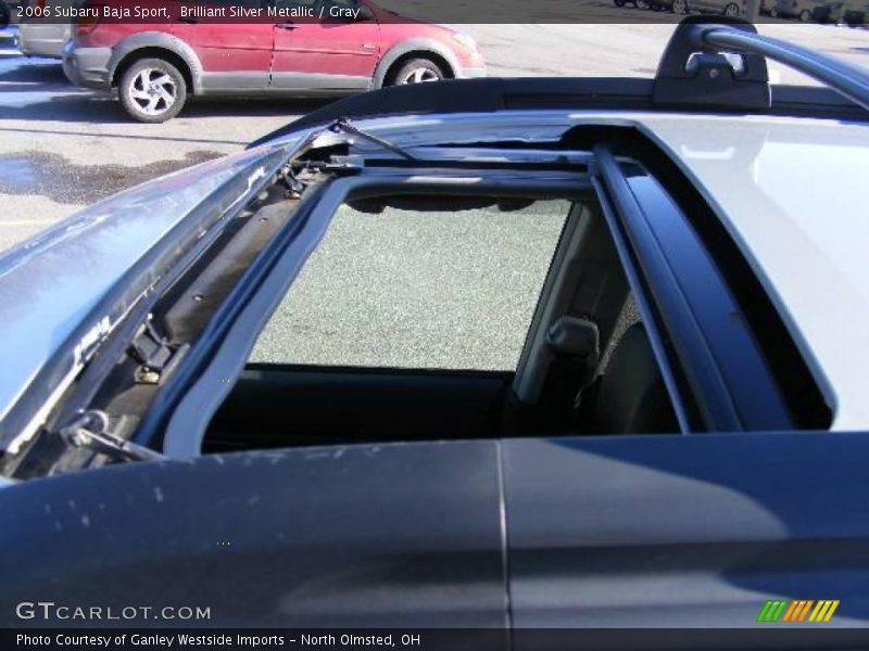 Brilliant Silver Metallic / Gray 2006 Subaru Baja Sport