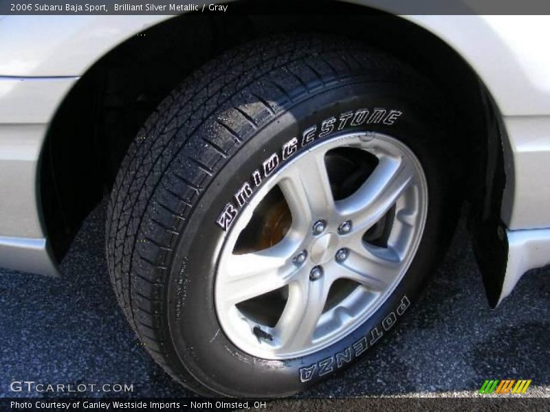 Brilliant Silver Metallic / Gray 2006 Subaru Baja Sport