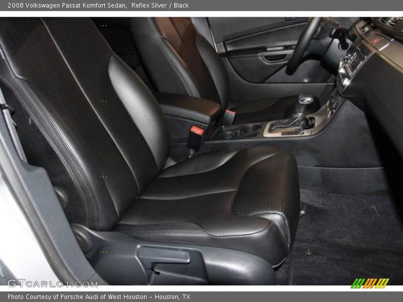 Reflex Silver / Black 2008 Volkswagen Passat Komfort Sedan