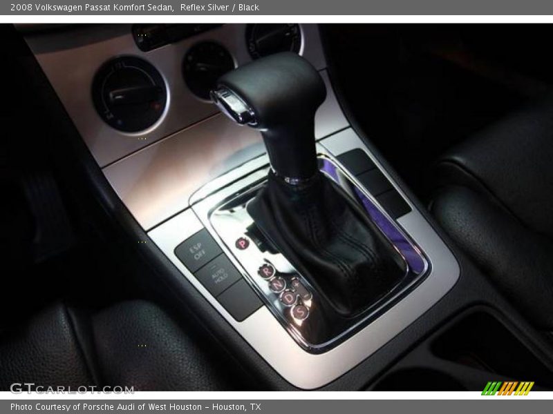 Reflex Silver / Black 2008 Volkswagen Passat Komfort Sedan
