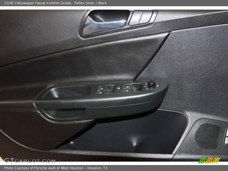 Reflex Silver / Black 2008 Volkswagen Passat Komfort Sedan