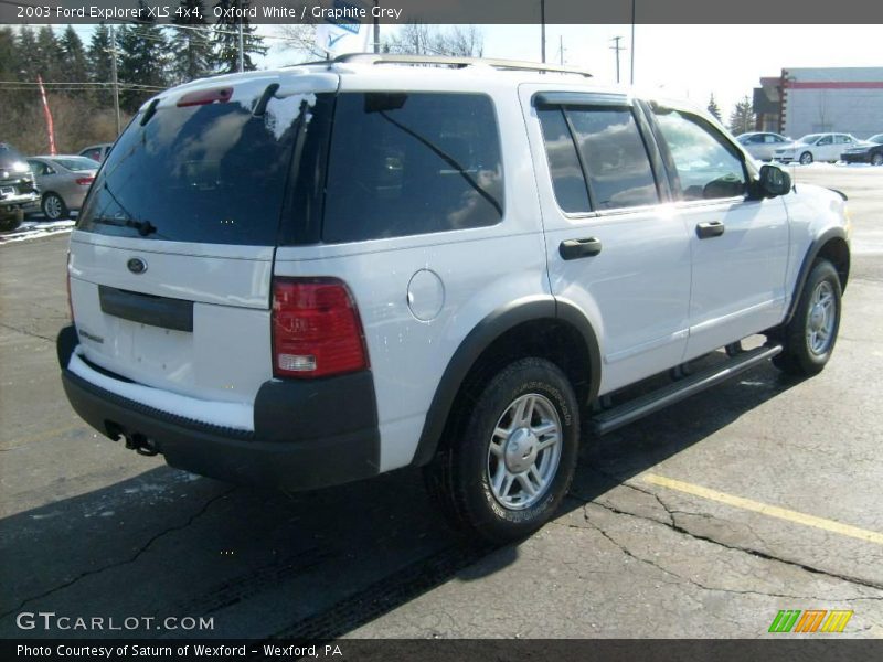 Oxford White / Graphite Grey 2003 Ford Explorer XLS 4x4