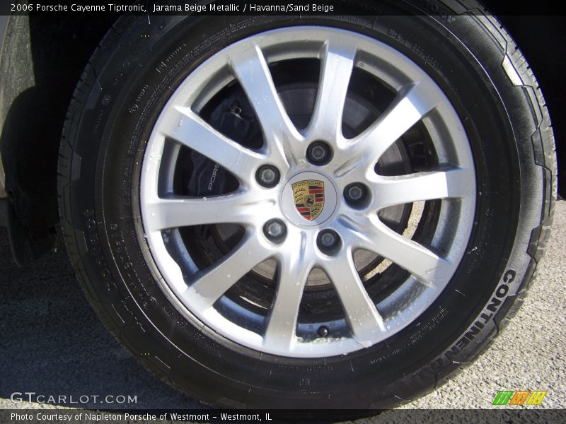 Jarama Beige Metallic / Havanna/Sand Beige 2006 Porsche Cayenne Tiptronic