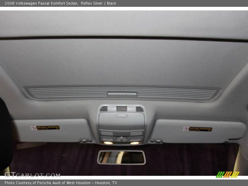 Reflex Silver / Black 2008 Volkswagen Passat Komfort Sedan