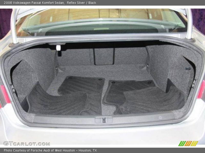 Reflex Silver / Black 2008 Volkswagen Passat Komfort Sedan