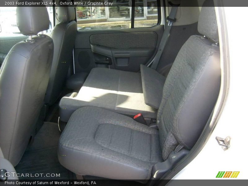 Oxford White / Graphite Grey 2003 Ford Explorer XLS 4x4
