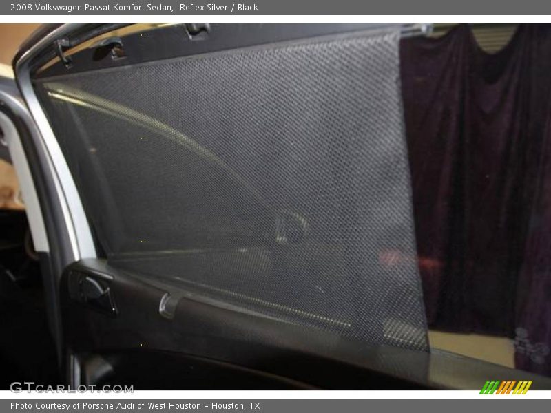 Reflex Silver / Black 2008 Volkswagen Passat Komfort Sedan
