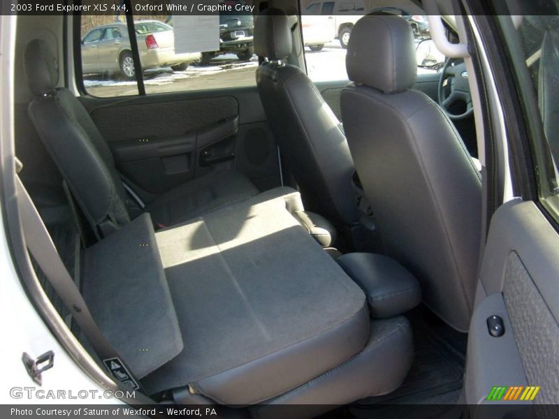 Oxford White / Graphite Grey 2003 Ford Explorer XLS 4x4