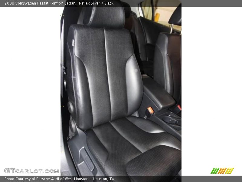 Reflex Silver / Black 2008 Volkswagen Passat Komfort Sedan