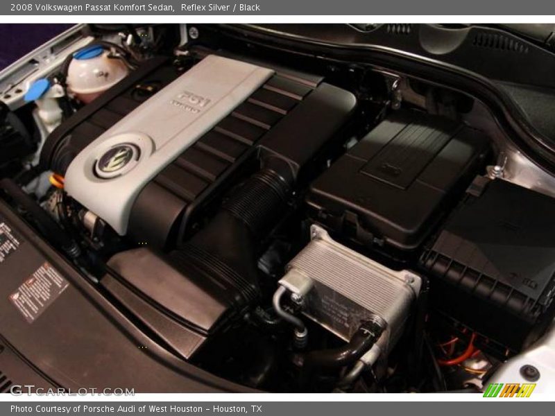 Reflex Silver / Black 2008 Volkswagen Passat Komfort Sedan
