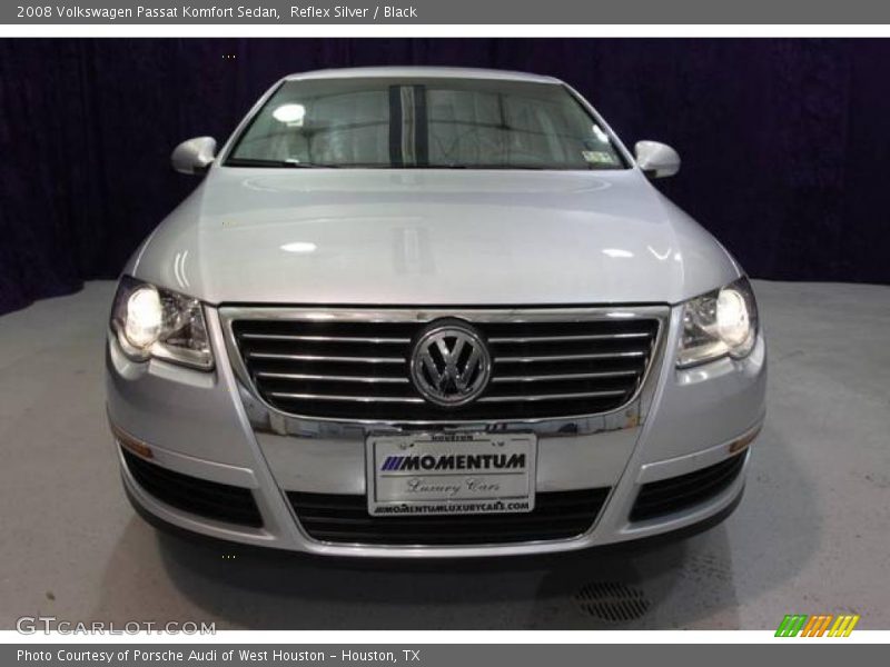 Reflex Silver / Black 2008 Volkswagen Passat Komfort Sedan