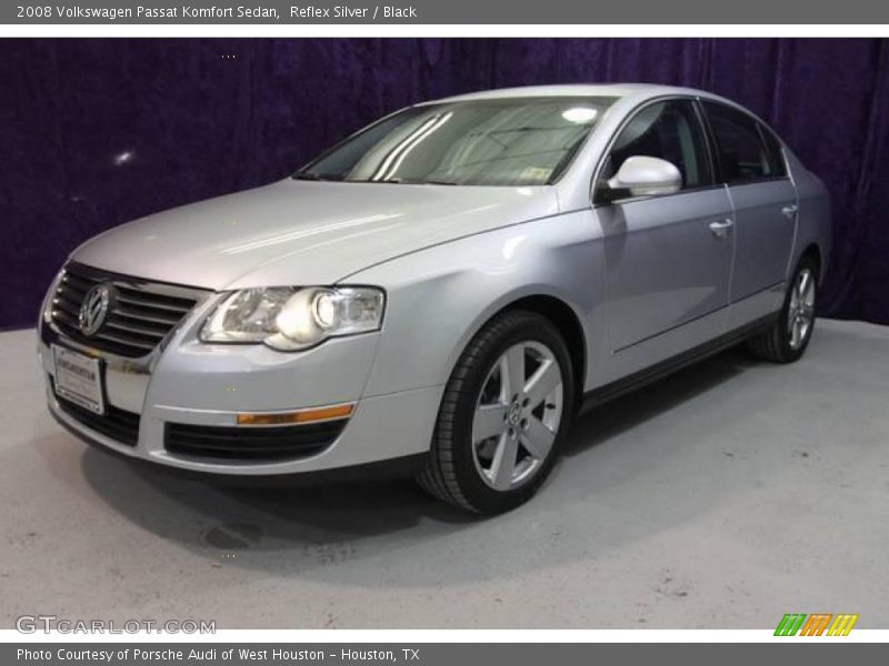 Reflex Silver / Black 2008 Volkswagen Passat Komfort Sedan