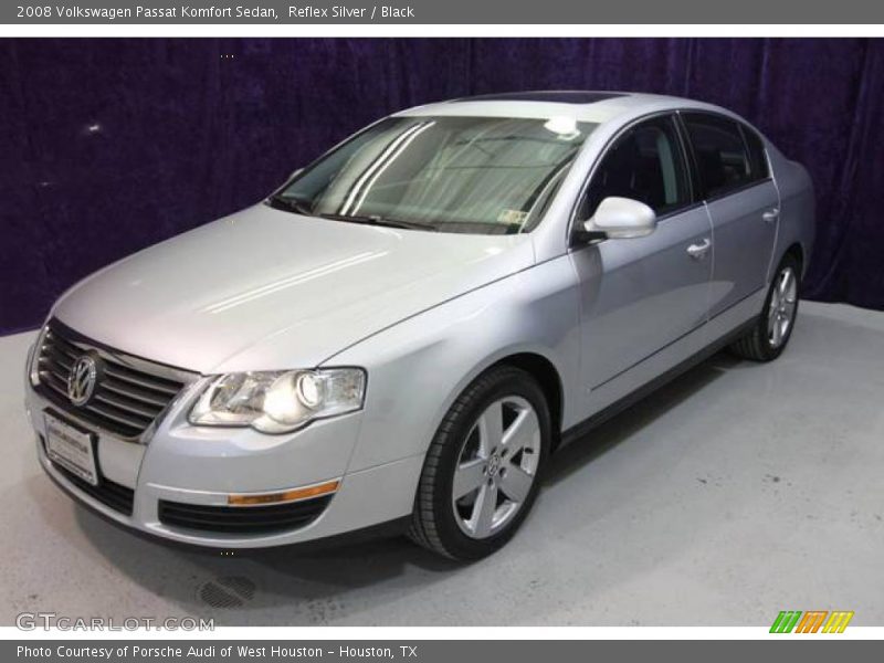 Reflex Silver / Black 2008 Volkswagen Passat Komfort Sedan