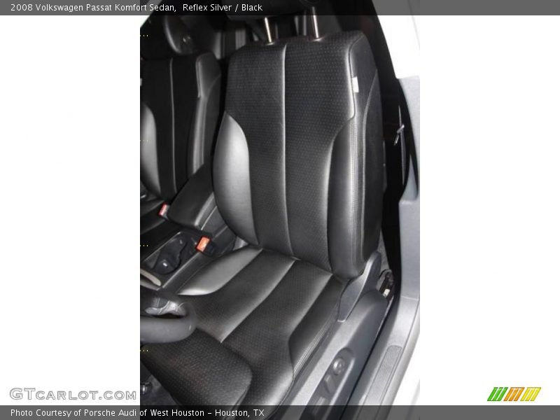 Reflex Silver / Black 2008 Volkswagen Passat Komfort Sedan