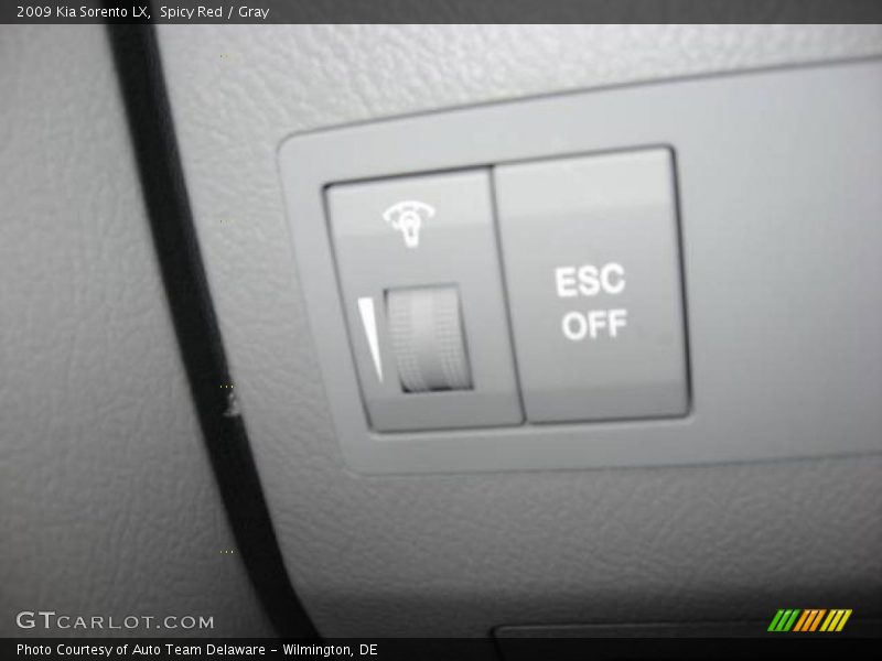 Spicy Red / Gray 2009 Kia Sorento LX