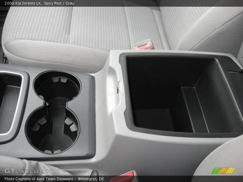 Spicy Red / Gray 2009 Kia Sorento LX