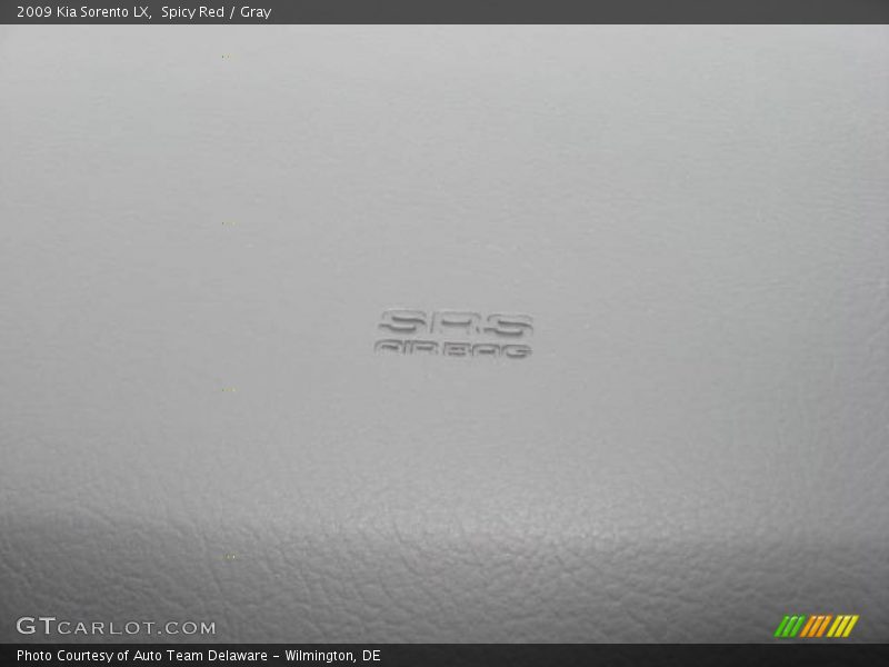 Spicy Red / Gray 2009 Kia Sorento LX