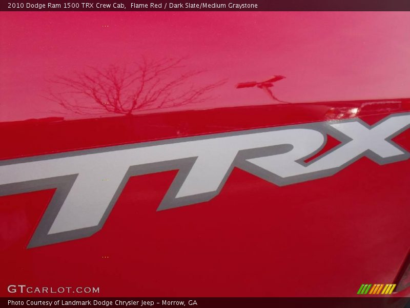Flame Red / Dark Slate/Medium Graystone 2010 Dodge Ram 1500 TRX Crew Cab