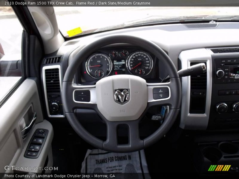 Flame Red / Dark Slate/Medium Graystone 2010 Dodge Ram 1500 TRX Crew Cab