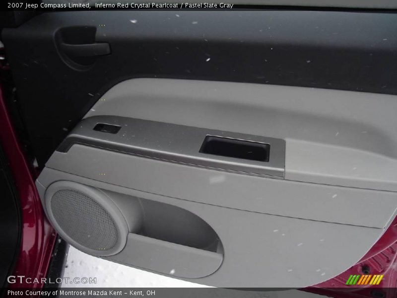 Inferno Red Crystal Pearlcoat / Pastel Slate Gray 2007 Jeep Compass Limited